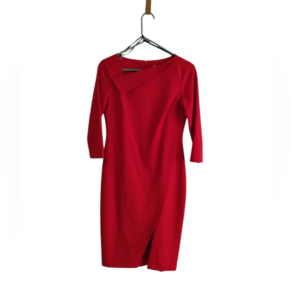Calvin Klein, Chic Red Dress